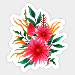 Chrysanthemums Sticker